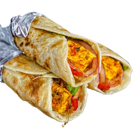 Chilly Paneer Roll