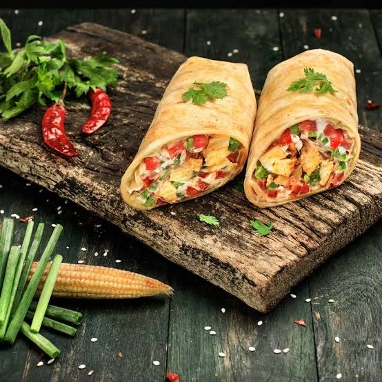 Paneer Tikki Wrap