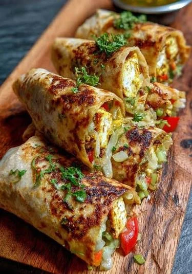 Tandoori Paneer Wrap