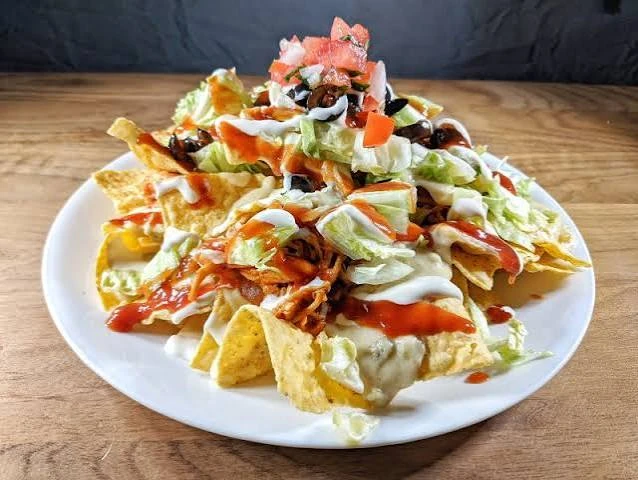 Cheese Chicken Nachos