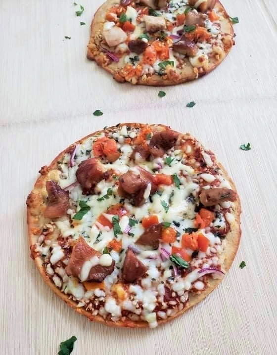 Chicken Margherita Pizza