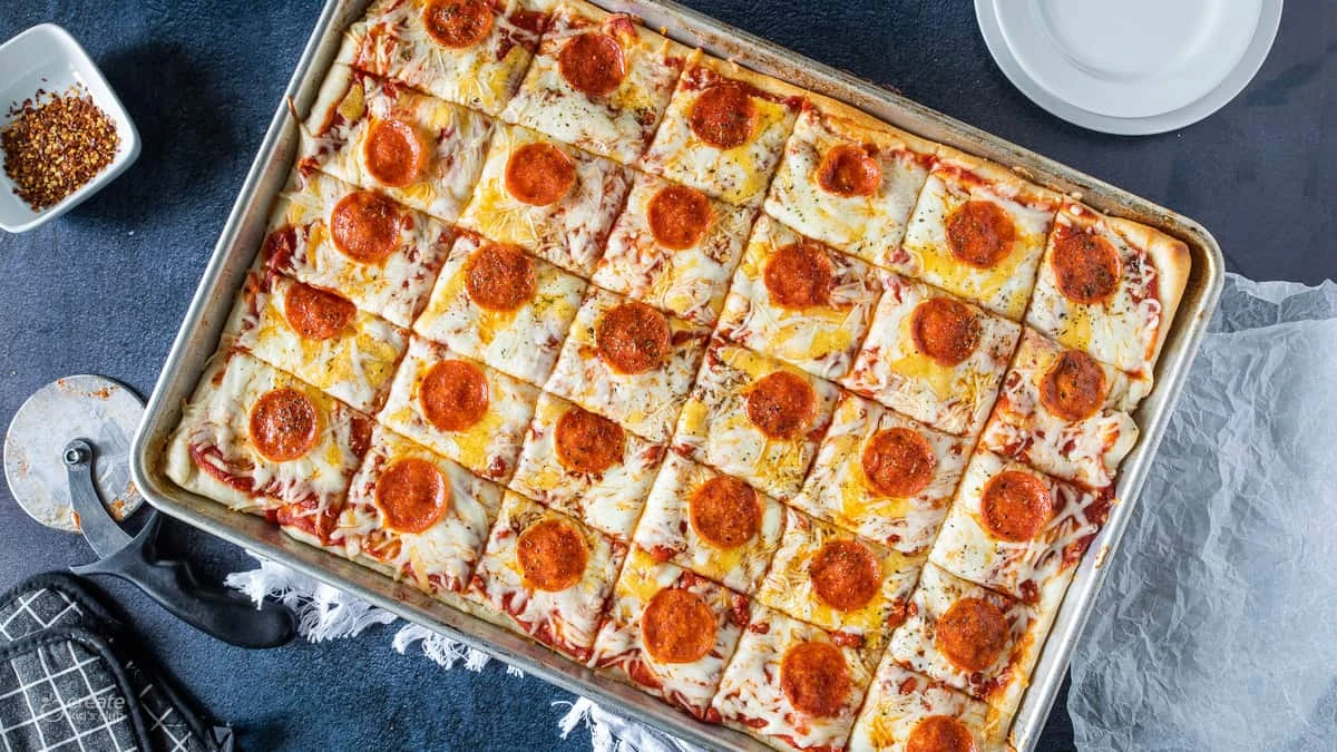 Rectangle Pizza