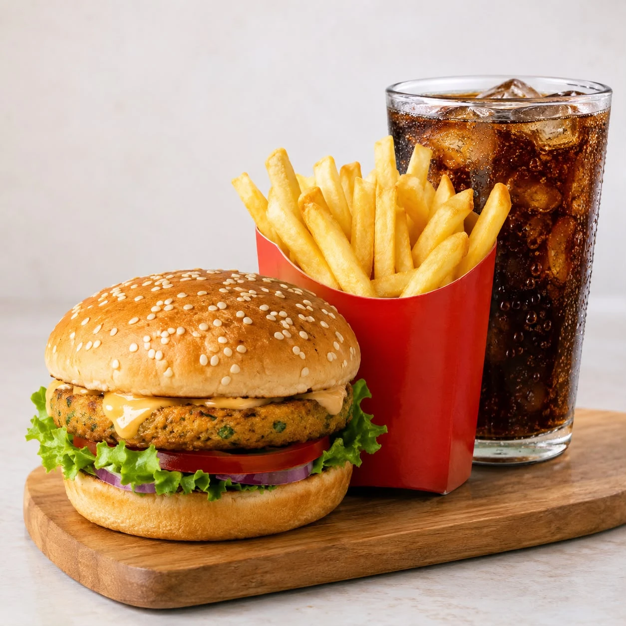 Aloo Tikki Burger